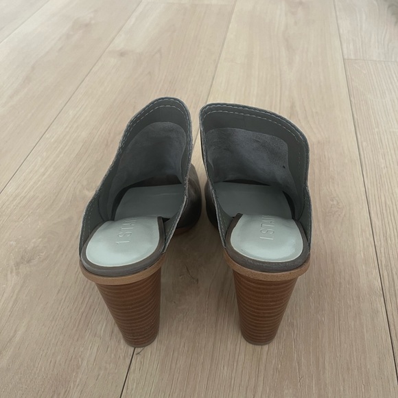 1.State leather block heel sandals - Picture 3 of 3